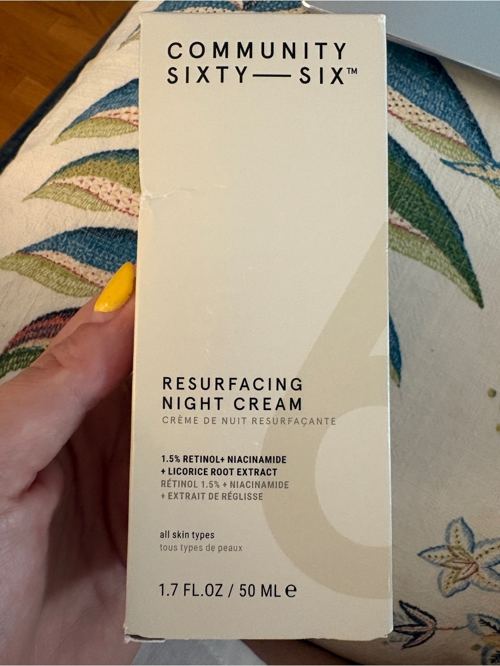 Community Sixty Six Resurfacing Night Cream — Cream